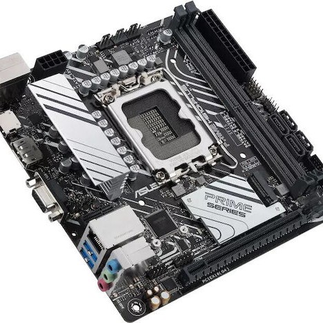 Asus Prime H610I-PLUS-CSM Motherboard Mini ITX με Intel 1700 Socket