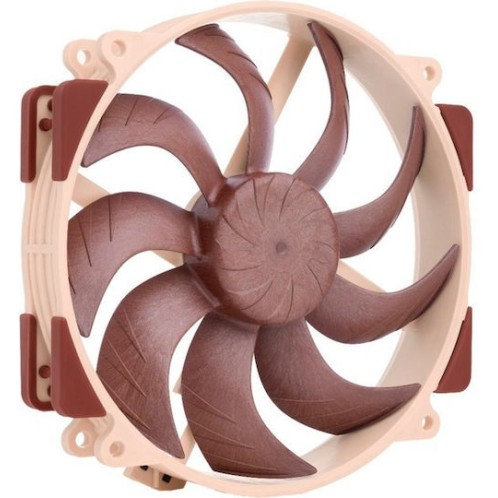 Noctua NF-A14X25R G2 PWM Case Fan 140mm με Σύνδεση 4-Pin Καφέ