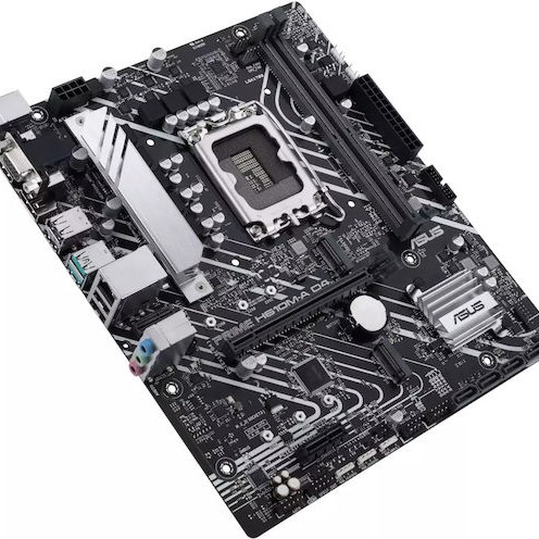 Asus Prime H610M-A D4-CSM Motherboard Micro ATX με Intel 1700 Socket 90MB19P0-M0EAYC
