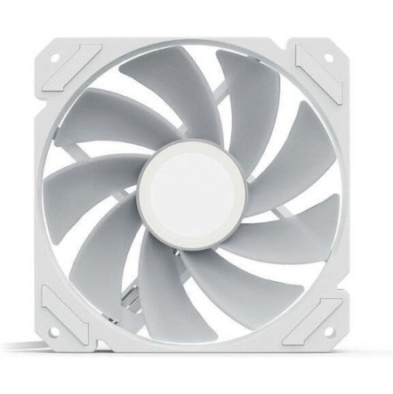 Sharkoon SHARK Mirror RGB PWM Case Fan 120mm με Σύνδεση 4-Pin Λευκό