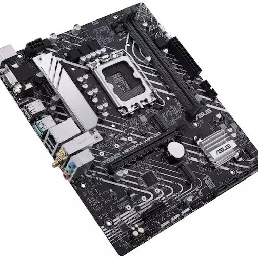 Asus Prime H610M-A WIFI D4 Motherboard Micro ATX με Intel 1700 Socket 90MB1C80-M0EAY0