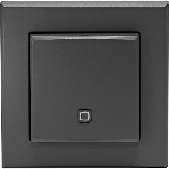 HomeMatic Αισθητήρας Θερμοκρασίας Μπαταρίας σε Γκρι Χρώμα CBA-U46-S07ZAR