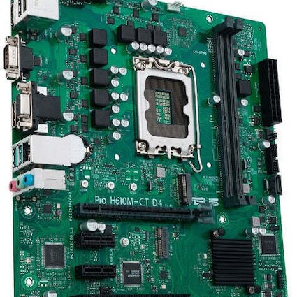 Asus Prime H610M-A-CSM Motherboard Micro ATX με Intel 1700 Socket 90MB1G20-M0EAYC