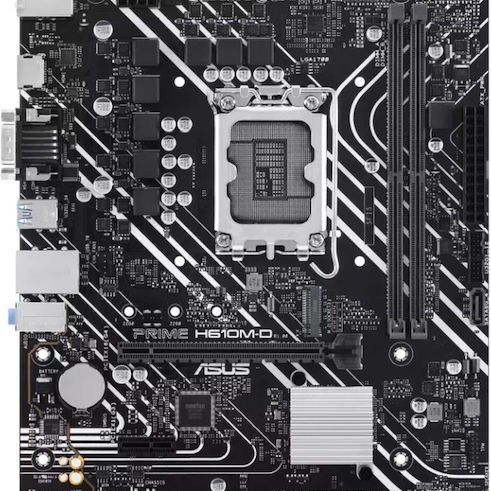 Asus Prime H610M-D Motherboard Micro ATX με Intel 1700 Socket 90MB1G80-M0EAY0