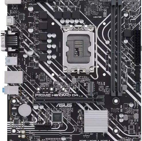 Asus Prime H610M-D D4 Motherboard Micro ATX με Intel 1700 Socket
