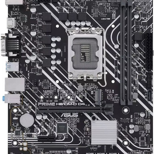 Asus Prime H610M-D D4 Motherboard Micro ATX με Intel 1700 Socket