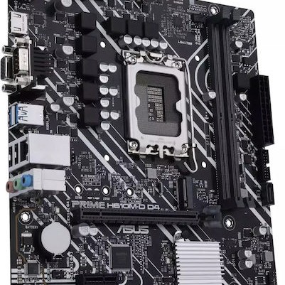 Asus Prime H610M-D D4 Motherboard Micro ATX με Intel 1700 Socket