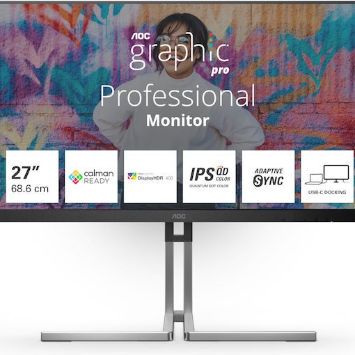 AOC Q27U3CV IPS HDR Monitor 27