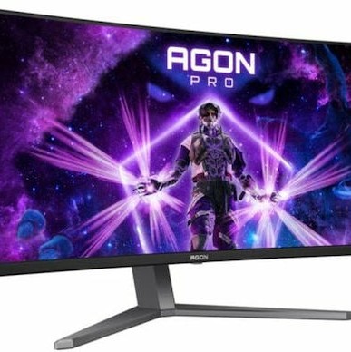 AOC AG346UCD Ultrawide QD-OLED HDR Curved Monitor 34