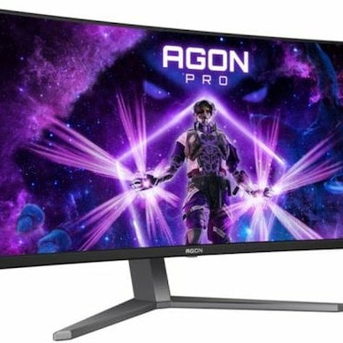AOC AG346UCD Ultrawide QD-OLED HDR Curved Monitor 34