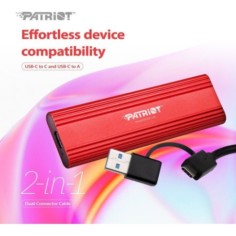 Patriot Transporter Lite USB 3.2 / USB-C Εξωτερικός SSD 4TB 2.5