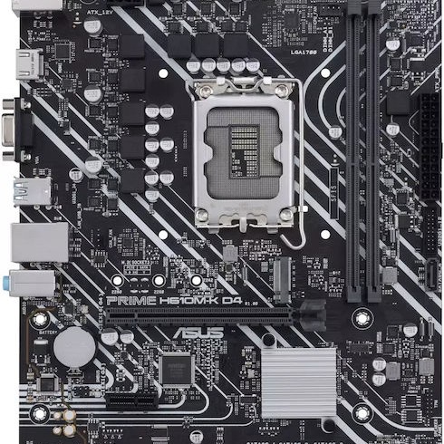 Asus Prime H610M-K D4 Motherboard Micro ATX με Intel 1700 Socket 90MB1A10-M0EAY0