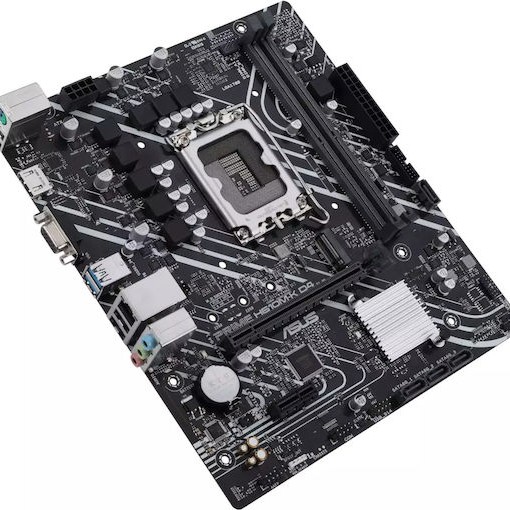 Asus Prime H610M-K D4 Motherboard Micro ATX με Intel 1700 Socket 90MB1A10-M0EAY0