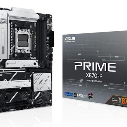Asus PRIME X870-P Motherboard ATX με AMD AM5 Socket 90MB1IT0-M0EAY0