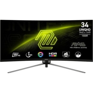 MSI MAG 345CQRDE Ultrawide VA Curved Gaming Monitor 34