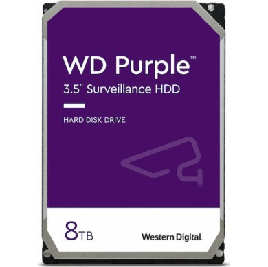 Western Digital Purple 8TB HDD Σκληρός Δίσκος 3.5