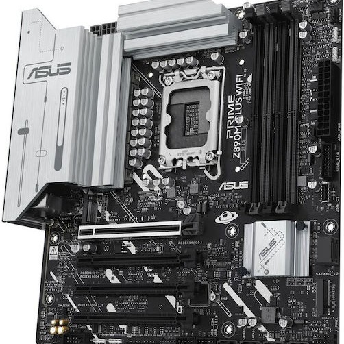 Asus Prime Z890M-PLUS Wifi rev. 1.0 Motherboard Micro ATX με Intel 1851 Socket 90MB1J80-M0EAY0