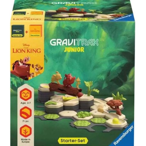 Ravensburger Junior Starter-set Lion King Εκπαιδευτικό Παιχνίδι Μηχανικής Gravitrax για 3-7 Ετών