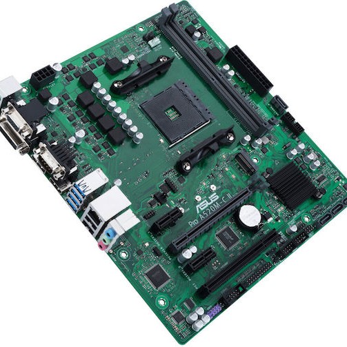 Asus Pro A520M-C II/CSM Motherboard Micro ATX με AMD AM4 Socket 90MB18F0-M0EAYC