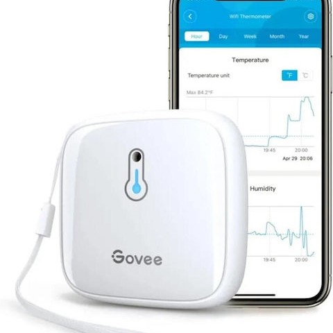Govee Θερμόμετρo & Υγρασιόμετρo Επιτοίχιο / Επιτραπέζιο