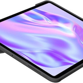 Logitech Combo Touch Flip Cover με Πληκτρολόγιο στα Γερμανικά Γκρι (Apple iPad Pro 13) 920-012665