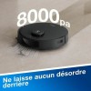 Ecovacs Deebot N20 Pro Plus Σκούπα Ρομπότ για Σκούπισμα & Σφουγγάρισμα με Wi-Fi Μαύρη