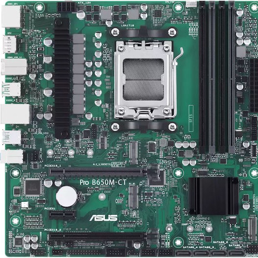 Asus Pro B650M-CT-CSM Motherboard Micro ATX με AMD AM5 Socket