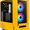 Thermaltake Ceres 350 MX Midi Tower Κουτί Υπολογιστή με Πλαϊνό Παράθυρο και RGB Φωτισμό Bumblebee