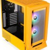 Thermaltake Ceres 350 MX Midi Tower Κουτί Υπολογιστή με Πλαϊνό Παράθυρο και RGB Φωτισμό Bumblebee