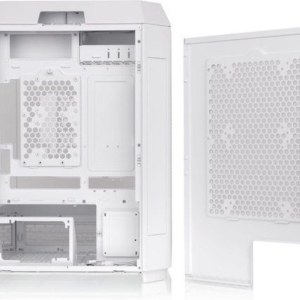 Thermaltake The Tower 600 Gaming Midi Tower Κουτί Υπολογιστή με Πλαϊνό Παράθυρο Snow White
