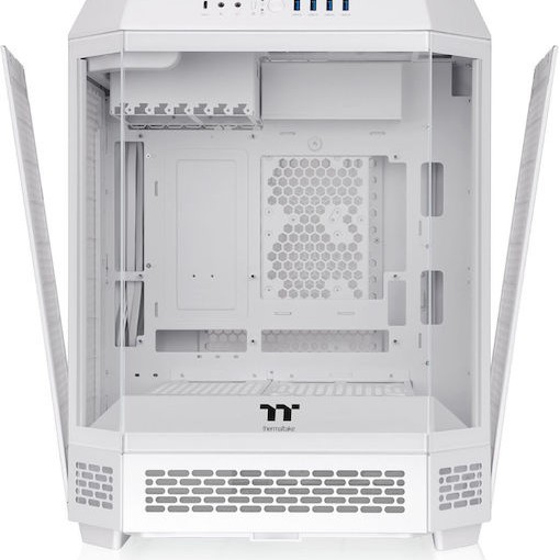 Thermaltake The Tower 600 Gaming Midi Tower Κουτί Υπολογιστή με Πλαϊνό Παράθυρο Snow White