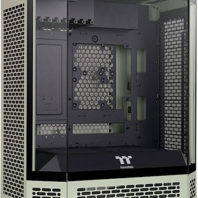 Thermaltake The Tower 600 Midi Tower Κουτί Υπολογιστή με Πλαϊνό Παράθυρο Πράσινο