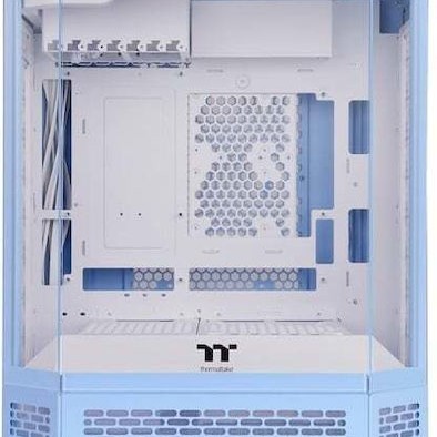 Thermaltake The Tower 600 Midi Tower Κουτί Υπολογιστή με Πλαϊνό Παράθυρο Μπλε