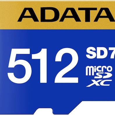 Adata microSDXC 512GB Class 10 U3 UHS-II
