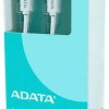 Adata USB 2.0 Cable USB-C male - USB-C 100W Λευκό 1m (CACC-100PN-WH)