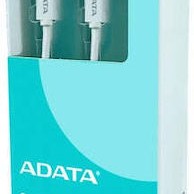 Adata USB 2.0 Cable USB-C male - USB-C 100W Λευκό 1m (CACC-100PN-WH)