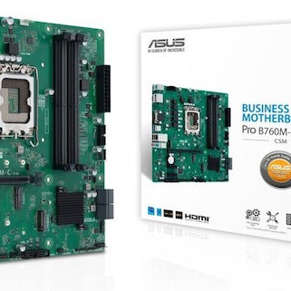 Asus Pro B760M-C-CSM Motherboard Micro ATX με Intel 1700 Socket