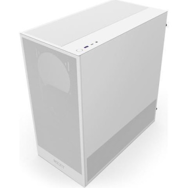 NZXT H5 Flow Midi Tower Κουτί Υπολογιστή με Πλαϊνό Παράθυρο Λευκό