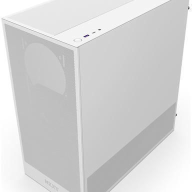 NZXT H5 Flow Midi Tower Κουτί Υπολογιστή με Πλαϊνό Παράθυρο Λευκό