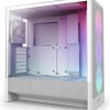 NZXT H5 Flow RGB Midi Tower Κουτί Υπολογιστή Λευκό