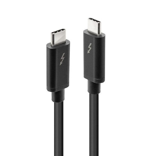 Lindy Thunderbolt 4 Cable 100W Μαύρο 2m (31121)