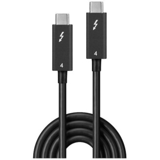 Lindy Thunderbolt 4 Cable 100W Μαύρο 2m (31121)