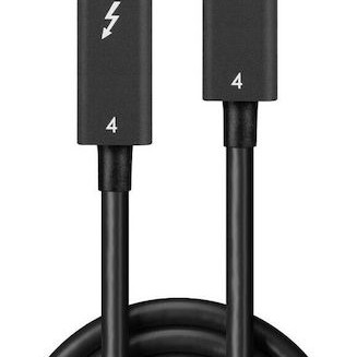 Lindy Thunderbolt 4 Cable 100W Μαύρο 2m (31121)