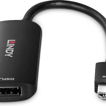 Lindy Μετατροπέας HDMI male σε DisplayPort female (38327)