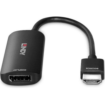 Lindy Μετατροπέας HDMI male σε DisplayPort female (38327)