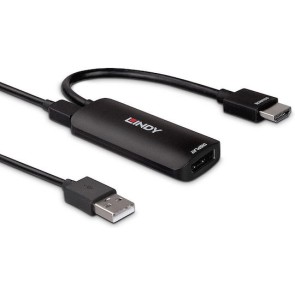 Lindy Μετατροπέας HDMI male σε DisplayPort female (38327)