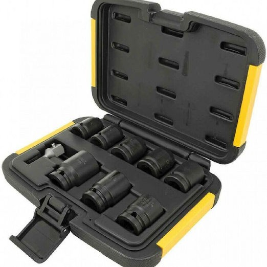 Dewalt Καρυδάκια Αέρος Εξάγωνα με Καρέ Υποδοχής 1/4