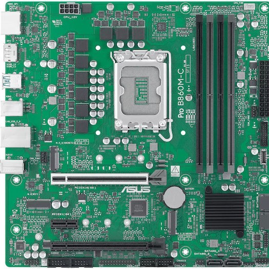 Asus PRO B860M-C-CSM Motherboard Micro ATX με Intel 1851 Socket 90MB1MCP-M0EAYC