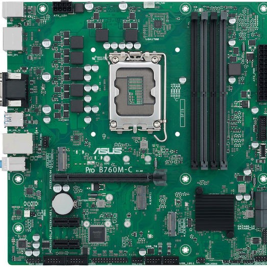 Asus PRO B860M-C-CSM Motherboard Micro ATX με Intel 1851 Socket 90MB1MCP-M0EAYC