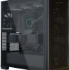 APNX C1-R-BK-v3 Gaming Midi Tower Κουτί Υπολογιστή με Πλαϊνό Παράθυρο Μαύρο